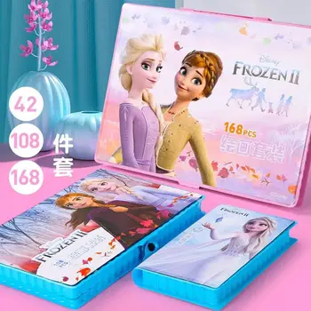 Новый набор игрушек для девочек Disney princess frozen, кисточка для рисования своими руками, герой, игрушки ручной работы, подарки на День рождения