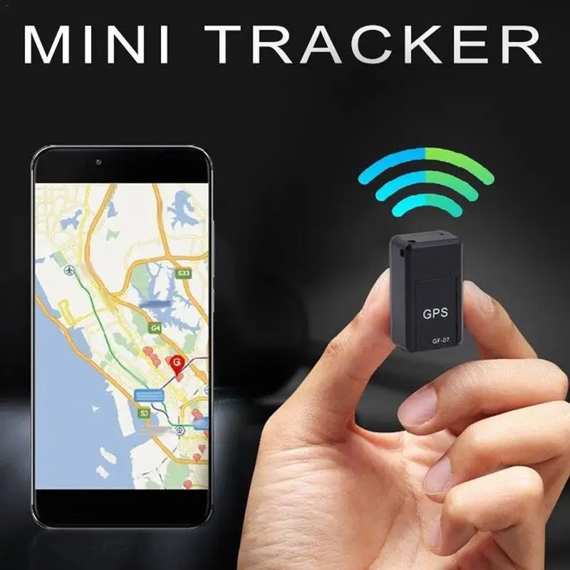 Автомобильный GPS-трекер Mini GF07 GPRS, локатор, устройство для отслеживания записи с защитой от потери, Голосовое управление Может записывать 0