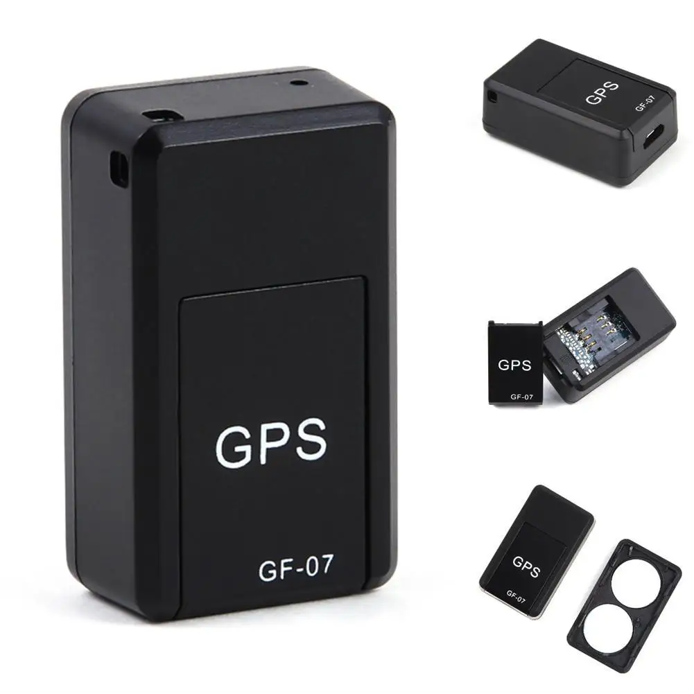Автомобильный GPS-трекер Mini GF07 GPRS, локатор, устройство для отслеживания записи с защитой от потери, Голосовое управление Может записывать 1