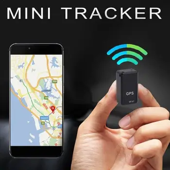 Автомобильный GPS-трекер Mini GF07 GPRS, локатор, устройство для отслеживания записи с защитой от потери, Голосовое управление Может записывать
