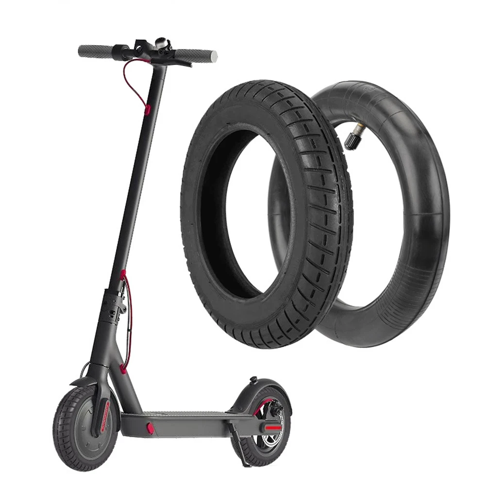 Для электрического скутера M365 PRO, 10-дюймовое колесо с шинами, 10-дюймовая модифицированная шина, усиленная устойчивая внешняя шина, черная 1