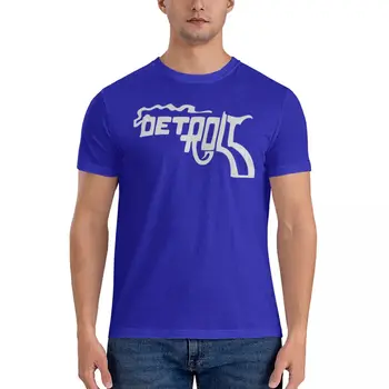Незаменимая футболка Detroit Smoking Gun, футболки для любителей спорта, мужская футболка
