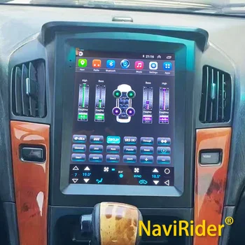 Автомагнитола 256 ГБ с экраном Android 13 для Lexus RX300 для Toyota Harrier 1998 1997-2003 Мультимедийный видеоплеер GPS навигация 2 Din