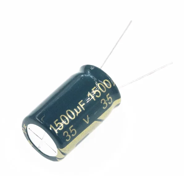 алюминиевый электролитический конденсатор 5шт 35 В 15000 МКФ размером 13*25 мм 0