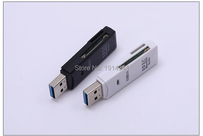 100шт Кард-Ридер USB 3.0 SD/Micro SD TF OTG Смарт-Адаптер Карты Памяти для Ноутбука USB 3.0 multi Smart Cardreader SD Card Reader 2