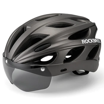 Защитные очки для велосипедного шлема ZL, встроенные в шлем для горного шоссе