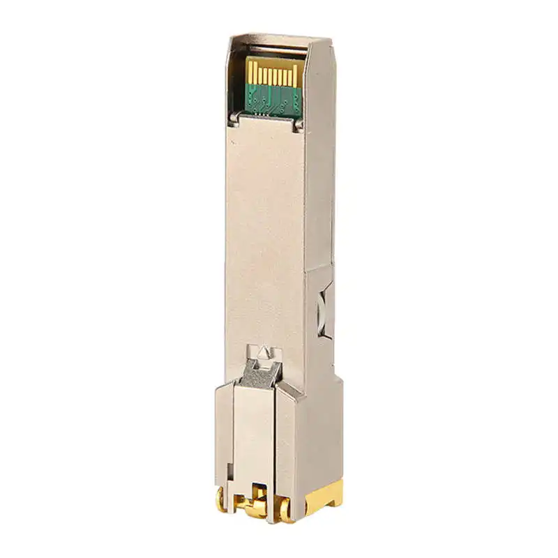 SFP-приемопередатчик 1.25G SFP 10 100 1000M RJ45 100M Гигабитный SFP-модуль RJ45 Ethernet Оптический модуль Приемопередатчика 3