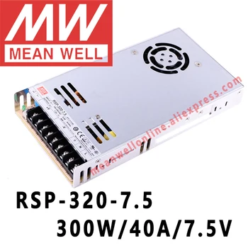 Mean Well RSP-320-7.5 meanwell с Одним выходом 7.5 В постоянного тока /40A/300 Вт с функцией PFC Источник питания интернет-магазин
