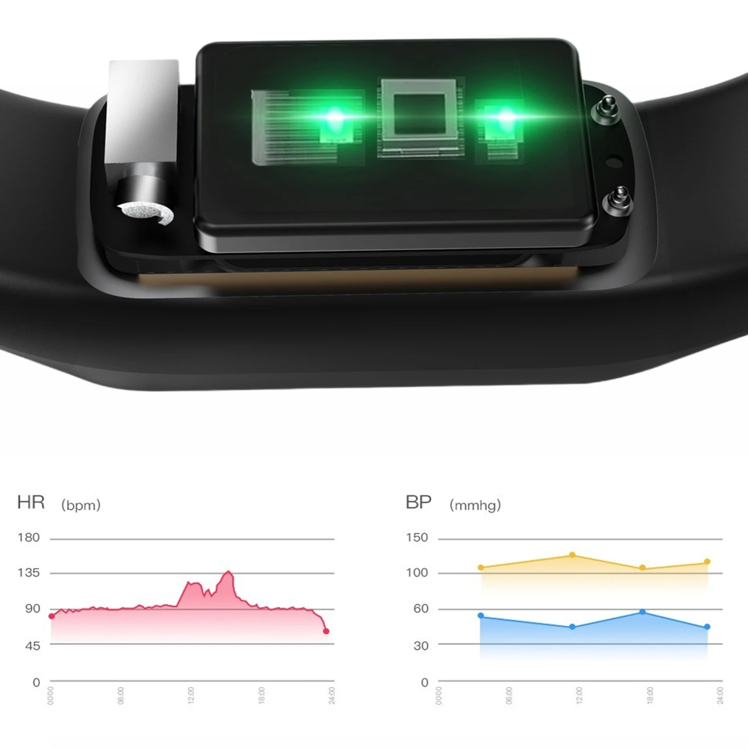 Фитнес-трекер, водонепроницаемые спортивные смарт-часы Bluetooth с сенсорным экраном, пульсометром, измерением артериального давления, оксиметрии 4