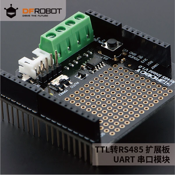 Плата расширения DFRobot от TTL до RS485 модуль последовательного порта UART, совместимый с Arduino с переключателем 0