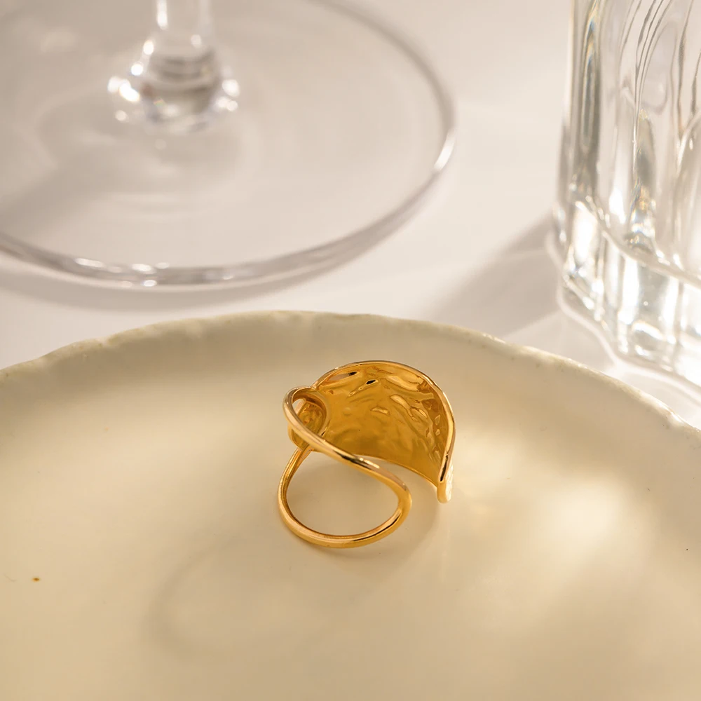 Youthway Minimalist Geometric Stainless Steel Finger Ring Waterproof Jewelry кольца для женщин Gift 1