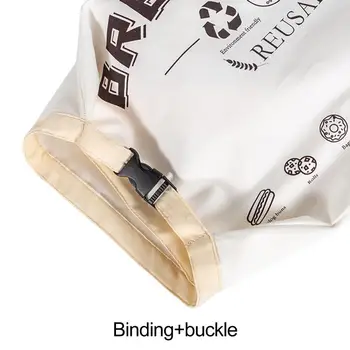Сумка для хранения хлеба, закрывающаяся на пряжку, контейнер для хлеба, сумка для хранения закусок