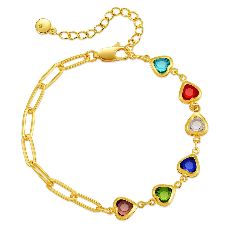 Популярный женский цветной браслет-бабочка с кристаллами для женщин 2023, новый тренд, браслеты для девочек, ювелирные изделия, подарки для вечеринок 1