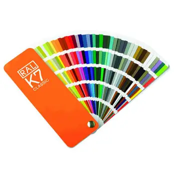 Оригинальная цветовая карта международного стандарта RAL K7 raul - paint coatings, цветовая карта для краски 213 цветов с подарочной коробкой