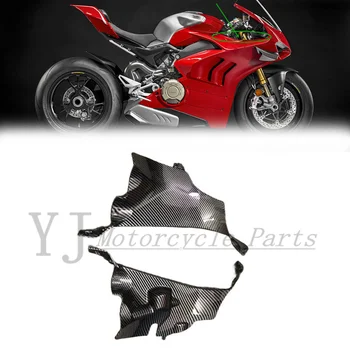 Краска из углеродного волокна, обтекатель воздуховода мотоцикла, подходит для Ducati Panigale V4/V4S 2018-2022