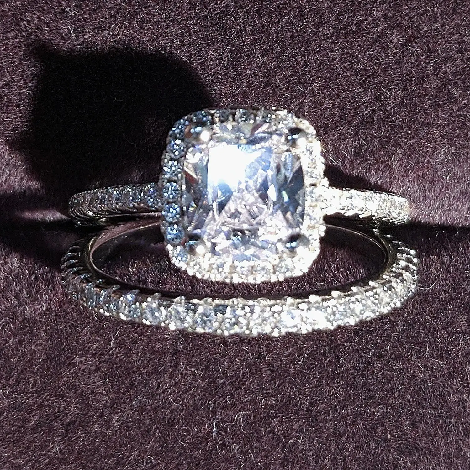 серебряный набор обручальных колец невесты для женщин, обручальное ювелирное кольцо для невесты, вечный подарок на годовщину, Гана R4857 3