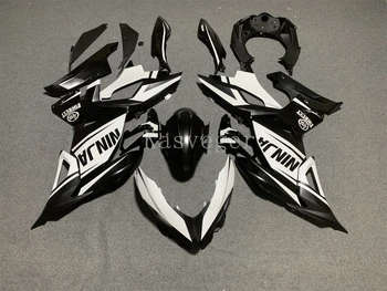 Комплект Мотоциклетных Обтекателей Подходит Для Kawasaki Ninja400 2019 2020 2021 ZX4R Ninja Кузов Комплект Высокого Качества ABS Инжекционный Черный