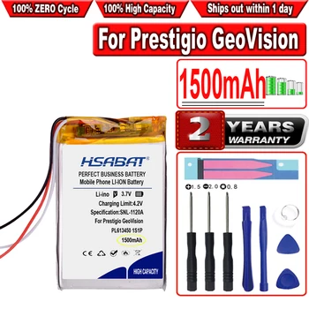 Аккумулятор HSABAT 1500 мАч PL613450 1S1P для Prestigio GeoVision 5850HDDVR