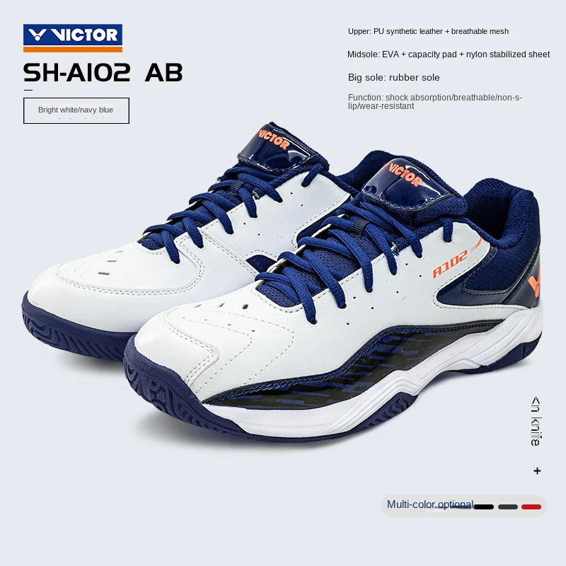 Обувь для бадминтона Новинка 2023 года, оригинальная Victor Для мужчин и женщин, нескользящие спортивные кроссовки для тенниса 0