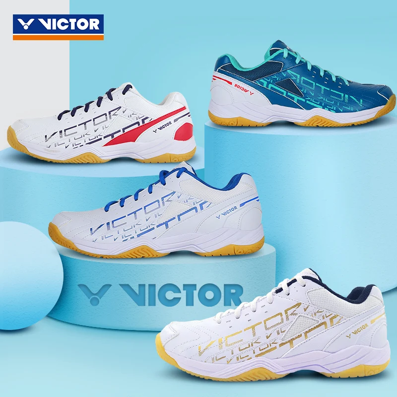 Обувь для бадминтона Новинка 2023 года, оригинальная Victor Для мужчин и женщин, нескользящие спортивные кроссовки для тенниса 1