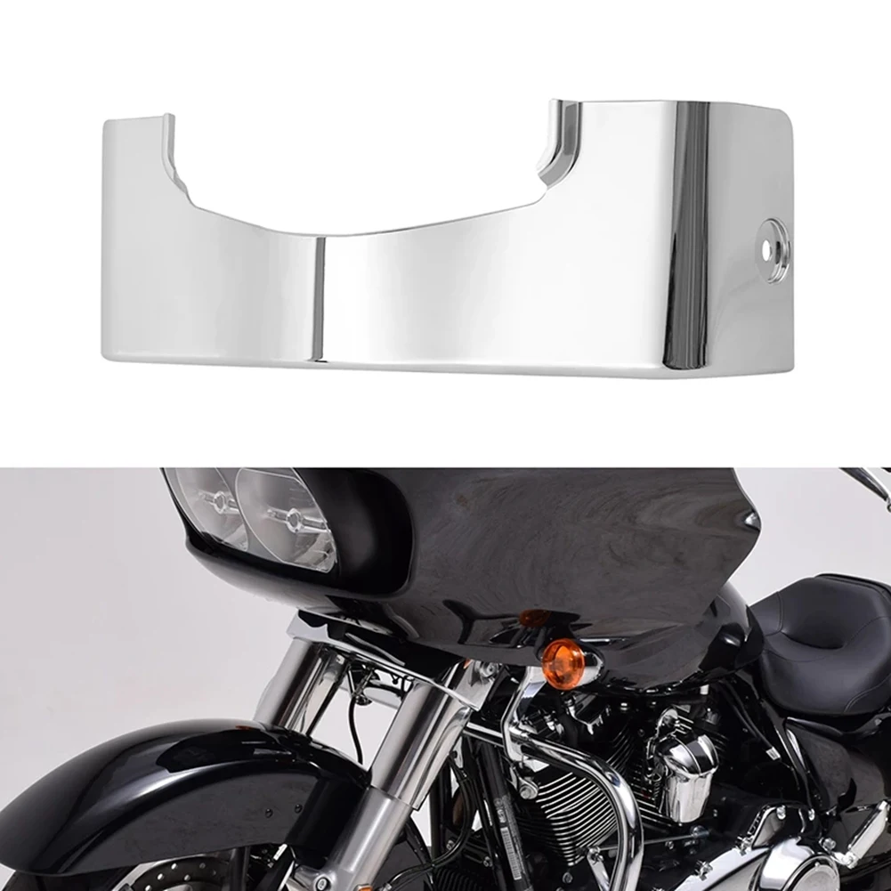 Юбка для отделки внешнего обтекателя мотоцикла для Harley Touring Road Glide FLTRX 2015-2022, Глянцевая Черная Нижняя часть с крыльями летучей мыши 2