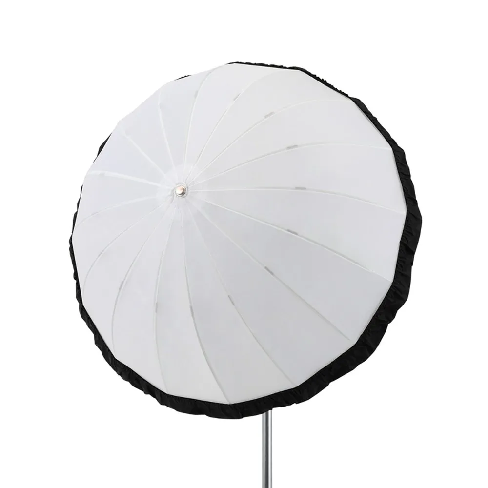 Godox UB-105D 105 см Белый параболический светоотражающий Прозрачный Мягкий зонт Студийный световой зонт с черной серебристой крышкой-рассеивателем 4