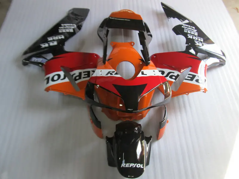Комплект мотоциклетных обтекателей для HONDA CBR600RR F5 03 04 CBR 600RR CBR 600 RR 2003 2004 ABS Красный оранжевый черный Набор обтекателей + подарки HL30 0