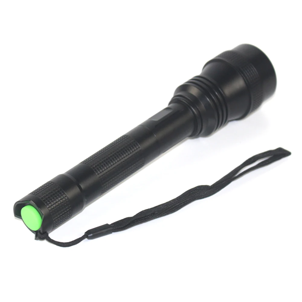 C14 Красный Зеленый белый Predator Light 1 Режим светодиодный тактический фонарик с масштабируемым фокусом, водонепроницаемый фонарик для охоты и рыбалки 1