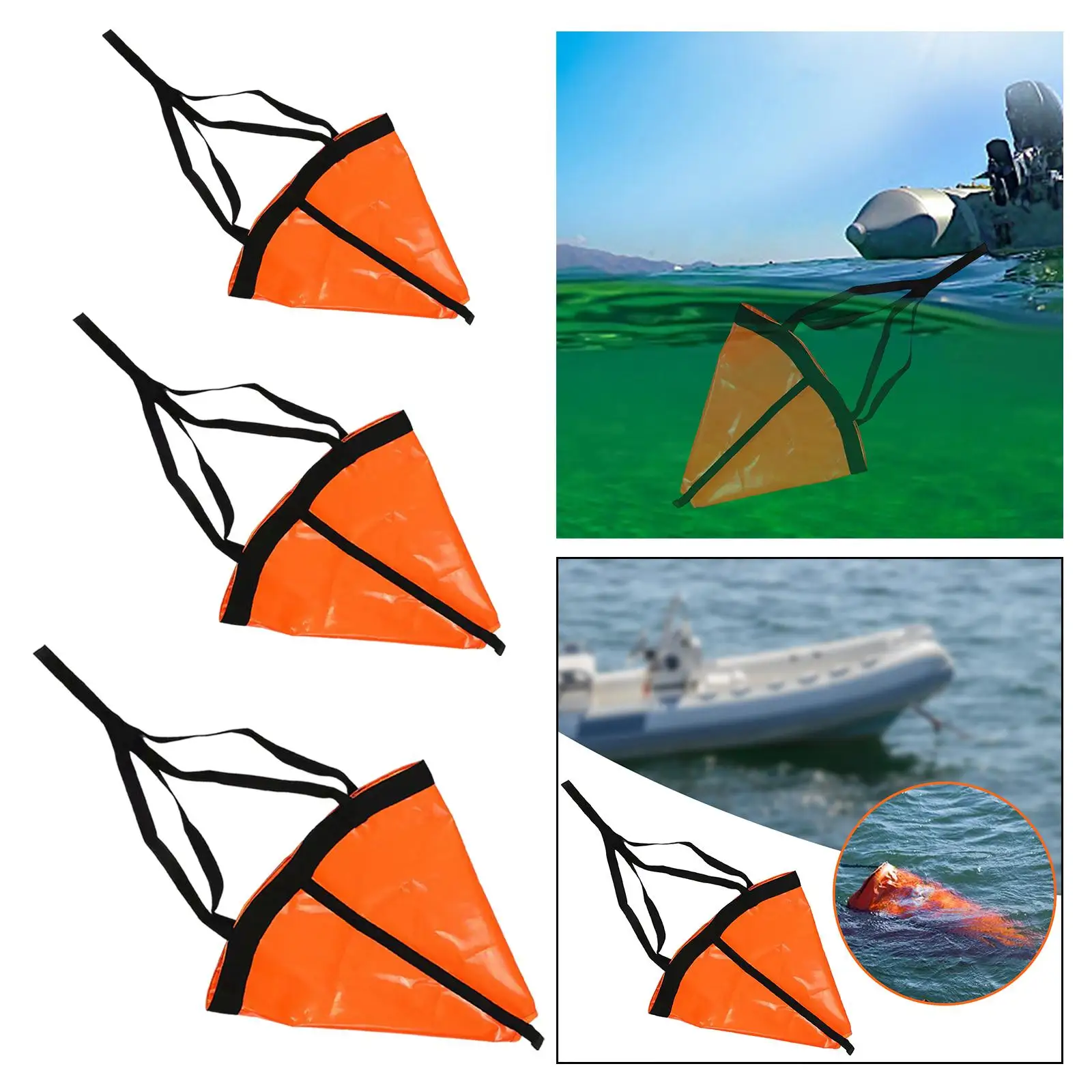 Якорный буй для морской шлюпки, сумка для лодки, буксировочный трос для водных видов спорта 2