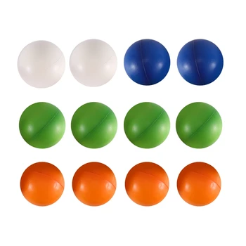 12 шт. игрушечных шариков для упражнений на запястье с пенопластовым мячом 6,3 см для детей и взрослых.