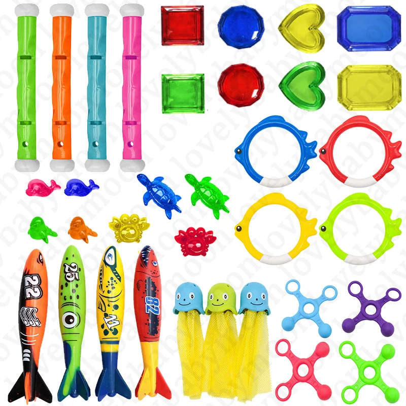 Детская игрушка для жаркого лета, Акула, метающая ракету, Забавная игра для дайвинга в бассейне, Игрушки для детей, аксессуары для дайвинга, Дельфин, игрушка 3