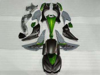 Новый комплект обтекателей для мотоциклов ABS подходит для Kawasaki Z1000 2014 2015 2016 2017 2018 2019 на заказ Зеленый серый