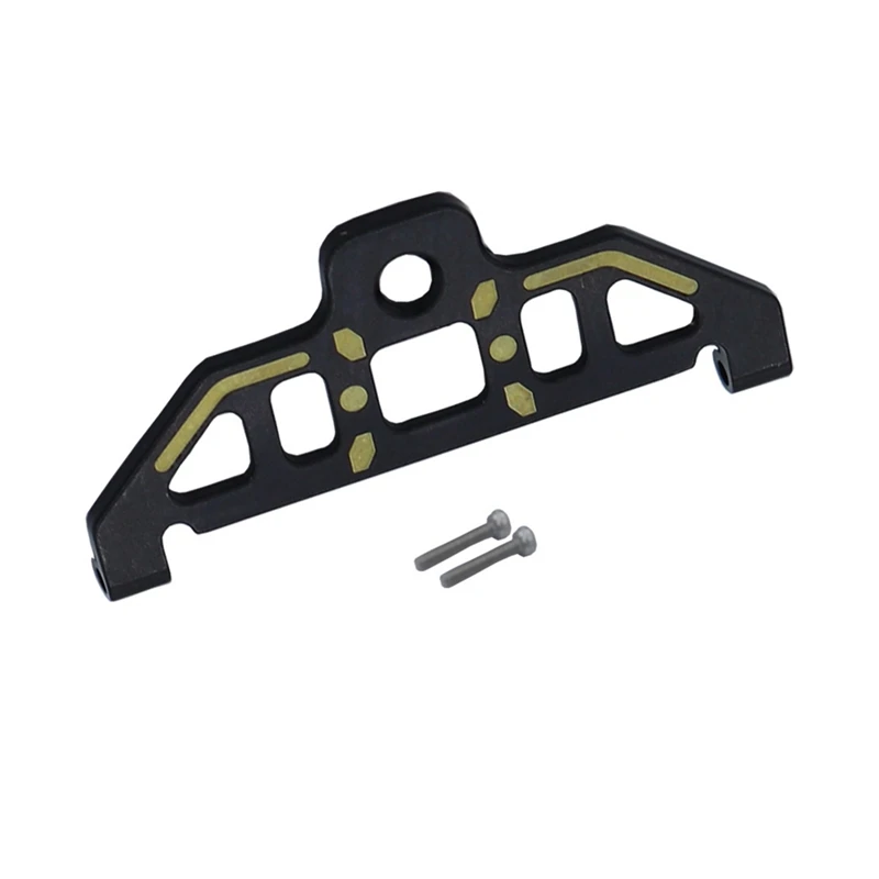 Латунная крышка батарейного отсека для запчастей для модернизации радиоуправляемого гусеничного автомобиля AXIAL AX24 1/24 0