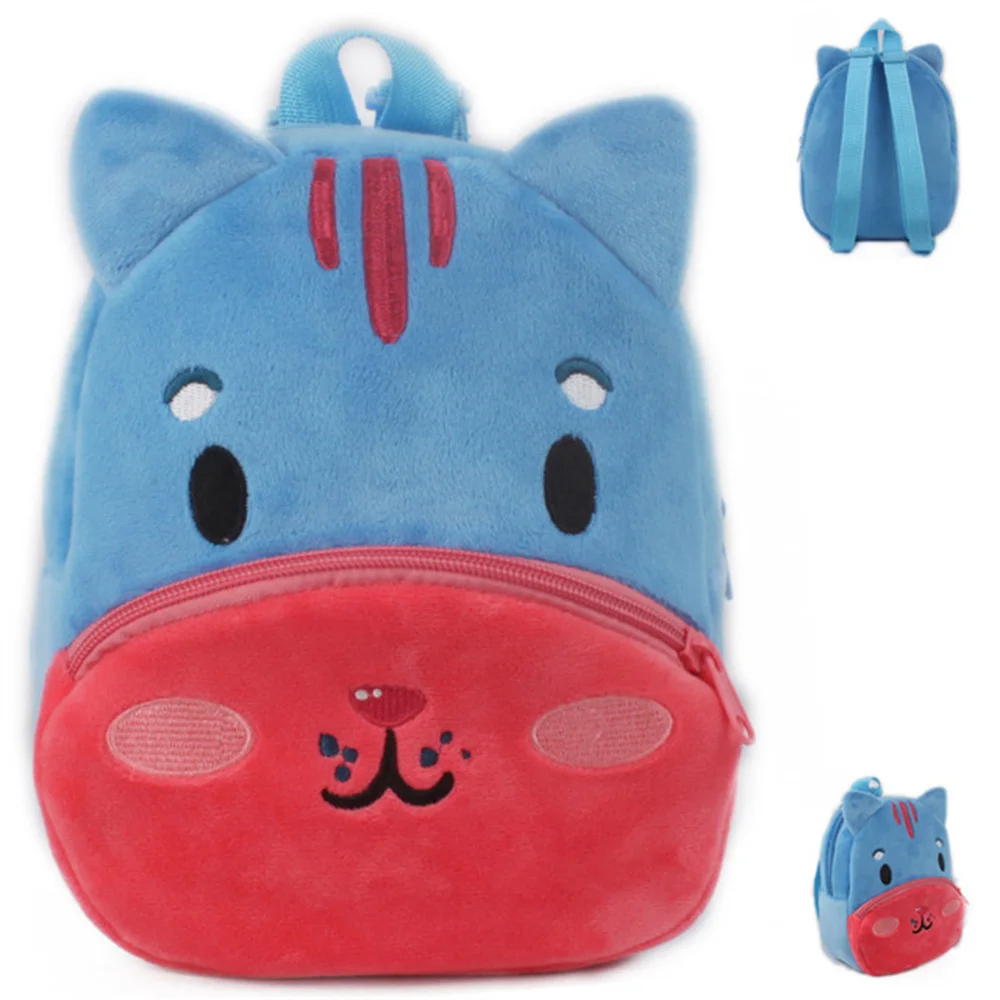 Мультфильм 1-3 лет Прекрасный плюшевый рюкзак с кроликом, мягкая детская игрушка для девочек, мультяшное животное, детская школьная сумка для малышей 4