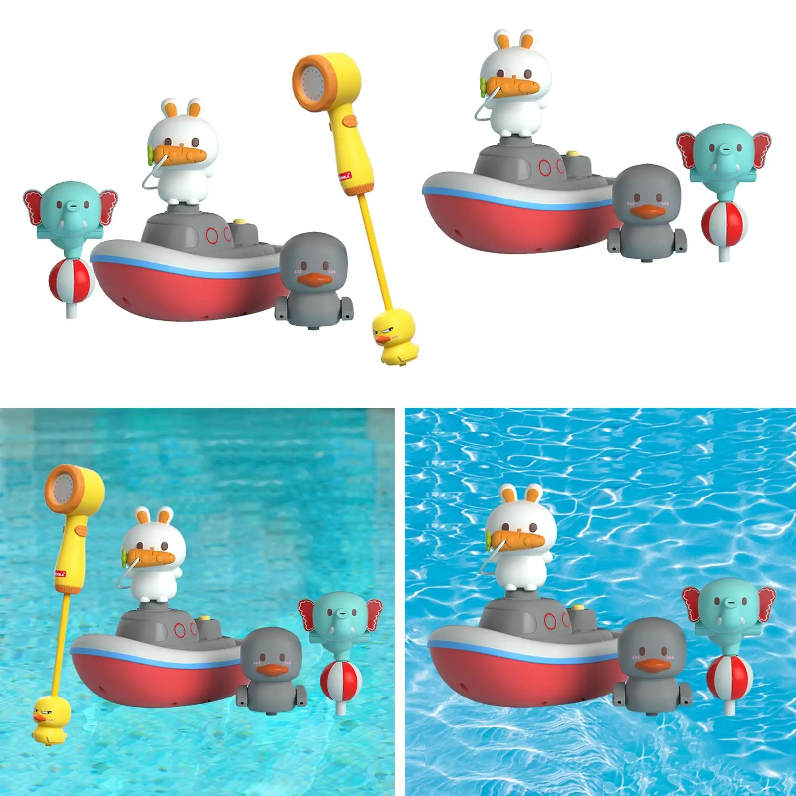 Игрушка для воды в детской ванночке Интерактивная игрушка для ванны Игрушки для ванны для детей 4