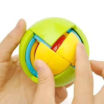 3D интеллектуальный шарик-головоломка, научная развивающая игрушка, логический тренинг, подарок для детей, детские развивающие игрушки для детей, подарок