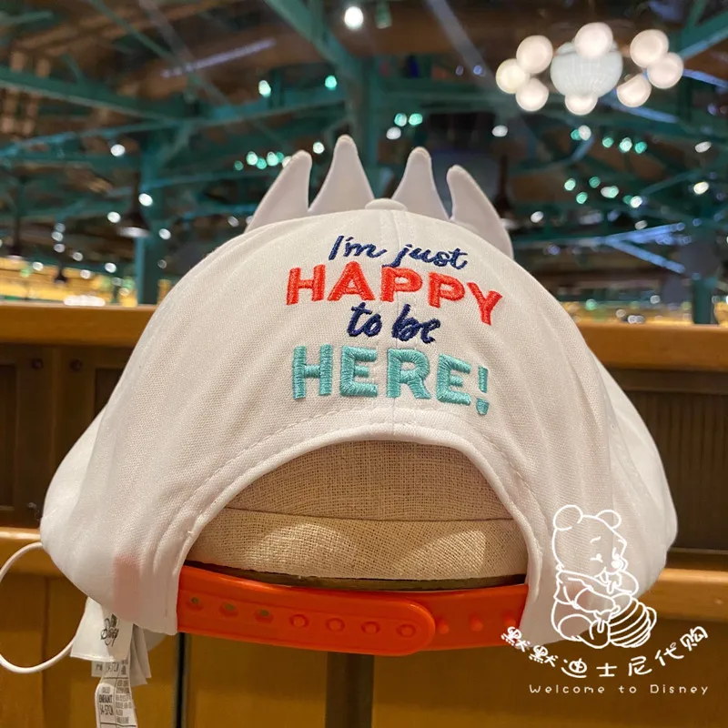 Шанхайская история игрушек Диснея, повседневная шляпа со смайликом и крестом, вилочная шляпа Wild с солнцезащитным кремом, подарок на день рождения ребенку 1