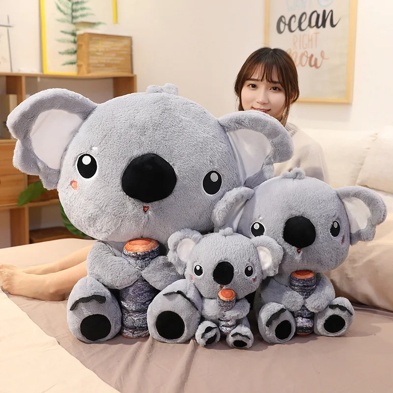 30-70 см Плюшевая игрушка Kawaii Koala, мягкая кукла из полипропиленового хлопка, подушка для сна, диванная подушка, украшение комнаты, детские подарки 1