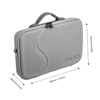 Прямая поставка, переноска камеры для камеры X3, легкая сумка для хранения, сумки для фотоаппаратов на молнии с внутренним карманом, дорожная сумка