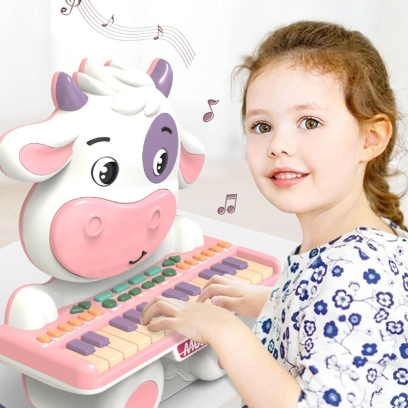 Клавиатура детского пианино Игрушка для детского пианино Музыкальная игра на фортепиано Обучающая игрушка с музыкальным освещением Музыкальный электронный орган Игрушка 0