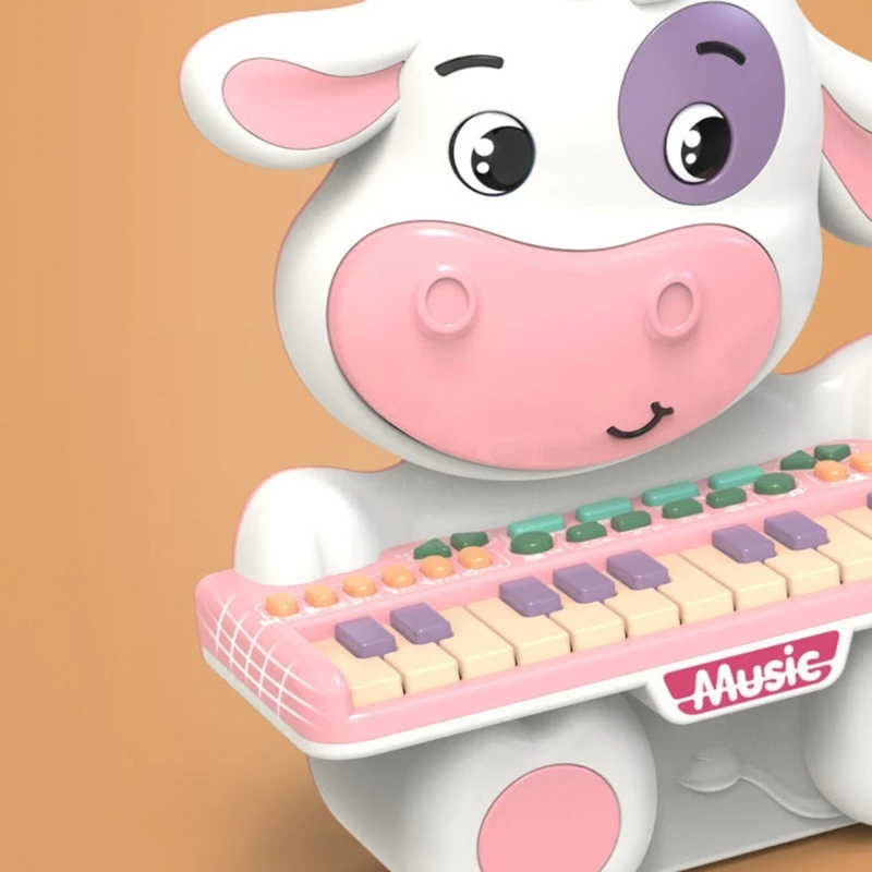 Клавиатура детского пианино Игрушка для детского пианино Музыкальная игра на фортепиано Обучающая игрушка с музыкальным освещением Музыкальный электронный орган Игрушка 2