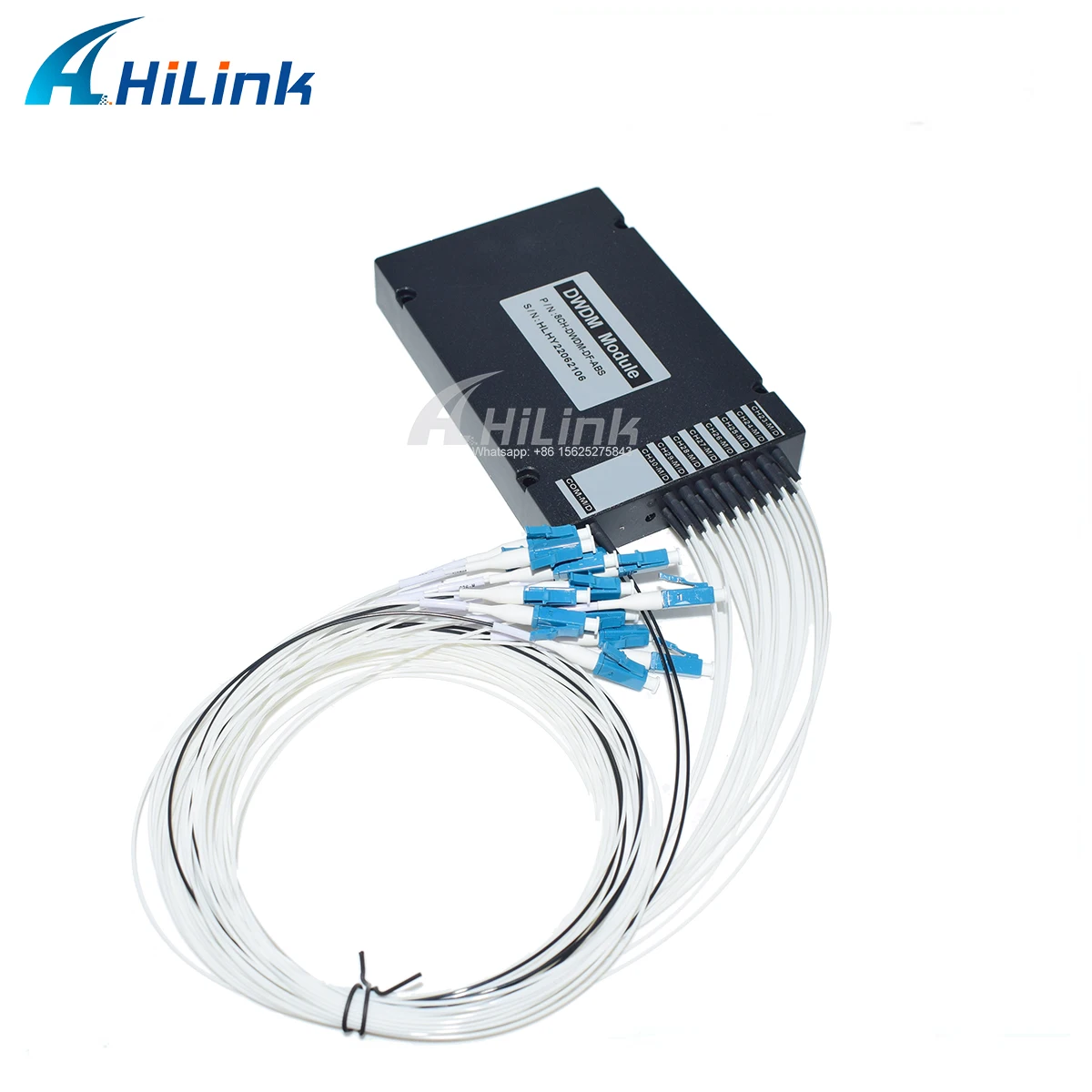 Hilink ABS box 8CH, 8 длин волн, Дуплексное волокно с модулем DWDM LC-UPC/APC 100 ГГц MUX/DEMUX 0