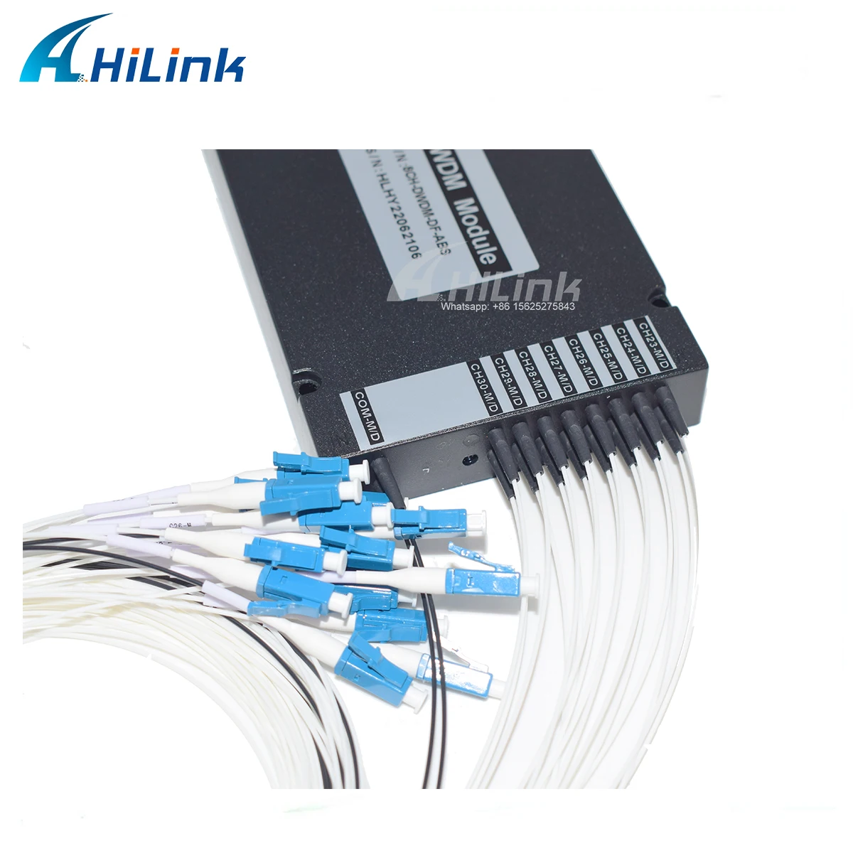 Hilink ABS box 8CH, 8 длин волн, Дуплексное волокно с модулем DWDM LC-UPC/APC 100 ГГц MUX/DEMUX 1