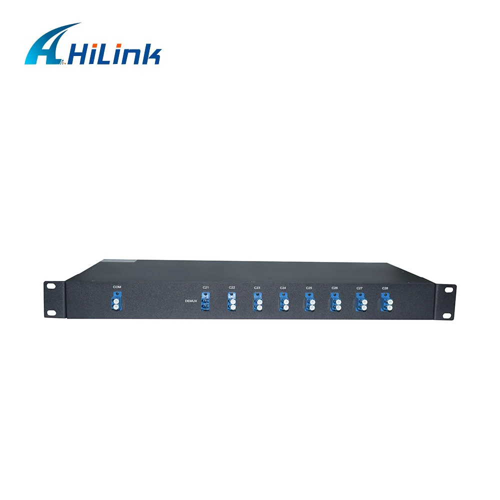 Hilink ABS box 8CH, 8 длин волн, Дуплексное волокно с модулем DWDM LC-UPC/APC 100 ГГц MUX/DEMUX 5
