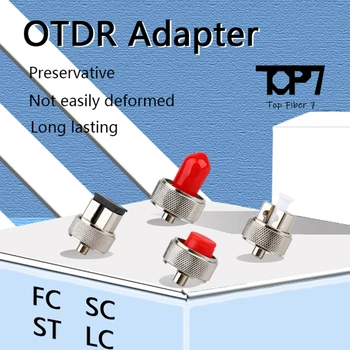 Оптоволоконный адаптер OTDR Передающий разъем SC FC ST LC Адаптер OTDR Волоконно-оптический разъем для оптического рефлектометра временной области