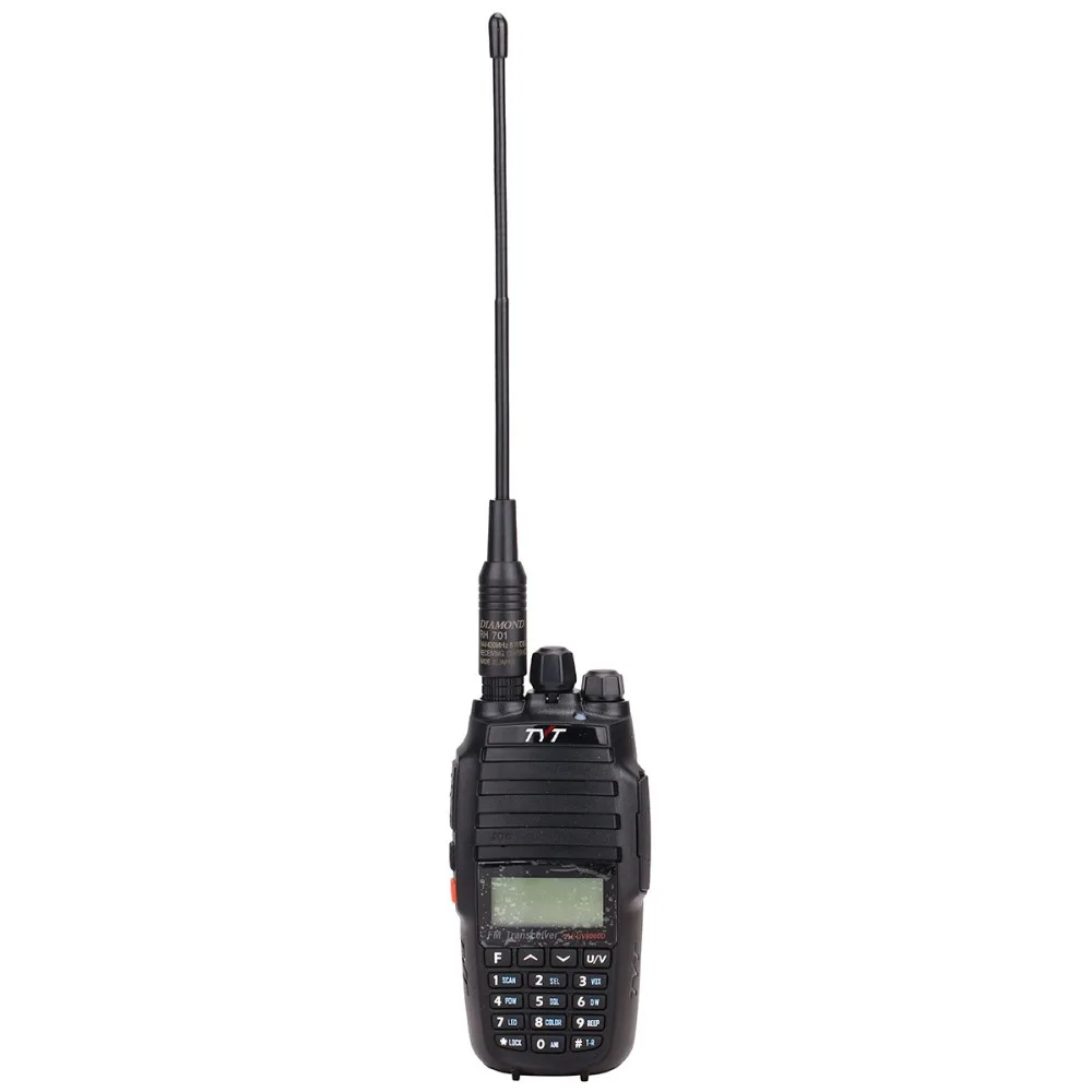 2шт Diamond RH701 SMA-Male Двухдиапазонная УКВ/UHF 144/430 МГц Мягкая Антенна Для Портативной Рации TYT TH-UV8000D/E Wouxun Двухстороннее Радио 4