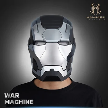 Железный шлем MK5 в масштабе 1:1, человек-боевая машина, электрический Открывающийся и закрывающийся шлем с голосовым дистанционным управлением, игрушка для взрослых