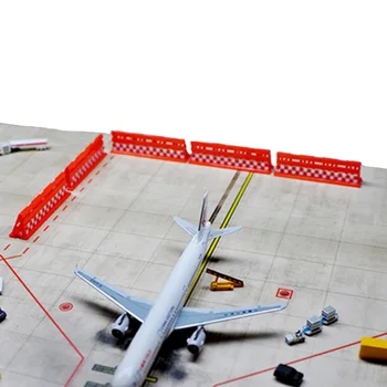 Модель объекта аэропорта 1: 400, Дефлектор пассажирского самолета, устройство для пробуждения самолета, аксессуары для аэродрома, детали для моделирования сцены аэродрома