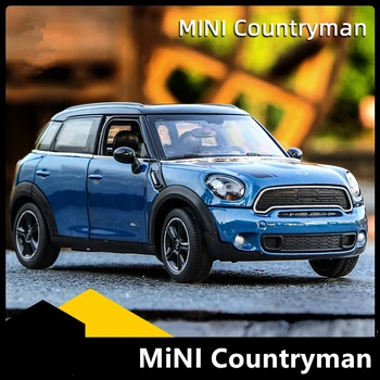 1/24 Mini Countryman Модель Легкосплавного Автомобиля MINI Coopers Simulation Diecasts Коллекция Металлических Игрушечных Транспортных Средств Boy Для Детских Игрушек В Подарок