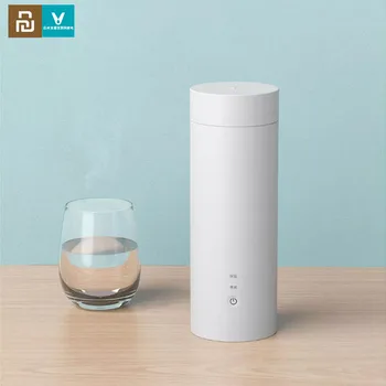 Youpin Viomi Электрическая чашка для воды 400 мл Портативный термос для тушения с сенсорным управлением, изоляционный горшок, согревающая бутылочка для путешествий на открытом воздухе